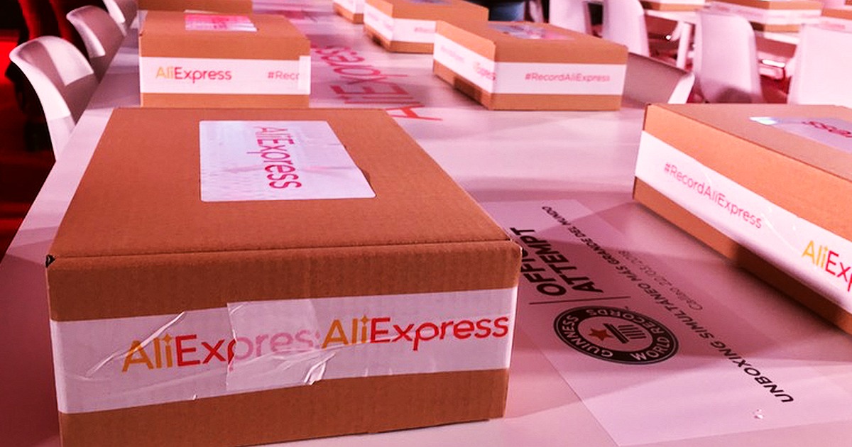 AliExpress Aims For Guinness Record with largest unboxing registered